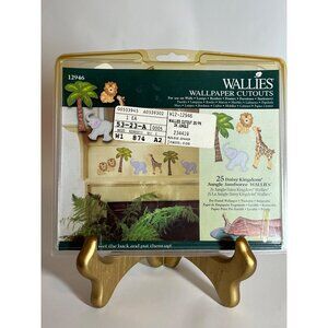 Vintage Wallies Wallpaper Cutout Daisy Kingdom Wallpaper Cutouts JUNGLE JAMBOREE